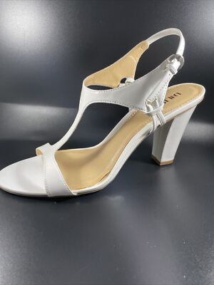 Unlisted Kenneth Cole Women's SALE AWAY White Sandals Women s Size 10 NIB