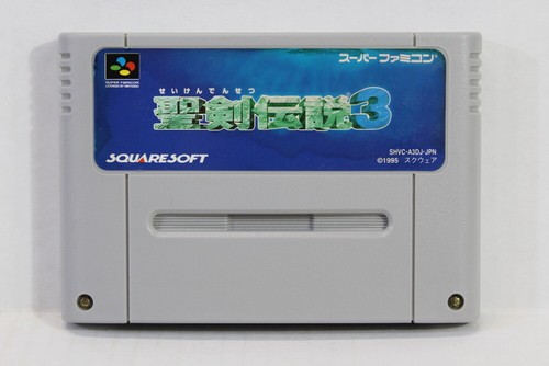 Seiken Densetsu 3 Super Famicom SFC | Tested | Save OK