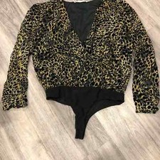 ASTR leopard print body suit