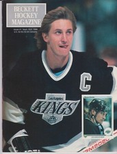Wayne Gretzky Cover 1st Issued Beckett Hockey Magazine-Sept/Oct 1990