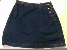Route 66 Original Clothing Company Women's Denim Skirt Size 11/12