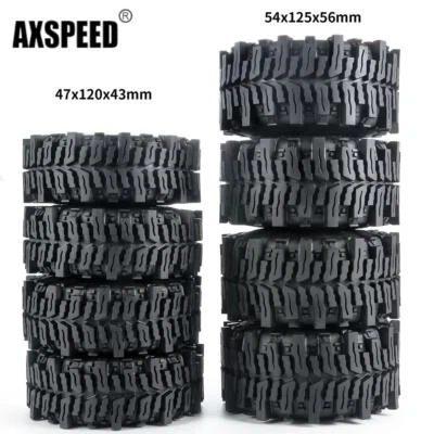 AXSPEED 1,9 2.2 Zoll Gummi Schlammrad Reifen für 1:10 RC Raupenraupe Lkw Auto