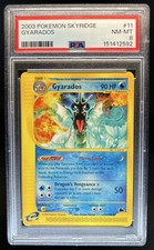 2003 Pokemon Skyridge Gyarados #11/144 PSA 8
