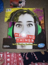 HEARING THINGS Lip Reading Challenge Game With Sound Canceling Headphones Hasbro