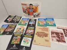 Atari manual lot Free Shipping
