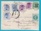 SOUTH AFRICA Orange River Colony R cover 1901 Bloemfontein to London England