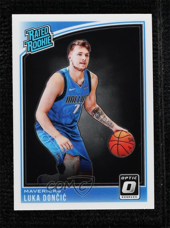 2018-19 Panini Donruss Optic Rated Rookie Luka Doncic #177 Rookie RC