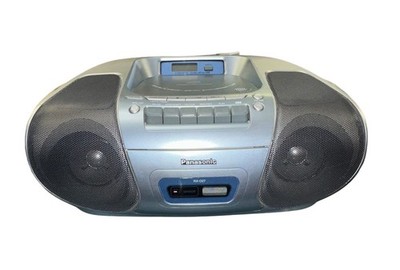 Panasonic RX-D27 Boombox with CD Player, AM/FM Tuner, and Cassette