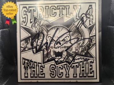 Denzel Curry-The Scythe (REAPER CLIQUE EDITION)*Signed By Multiple Artists* /100