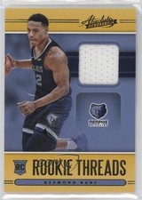 2020-21 Panini Absolute Memorabilia Rookie Threads Level 1 Desmond Bane 1e6a
