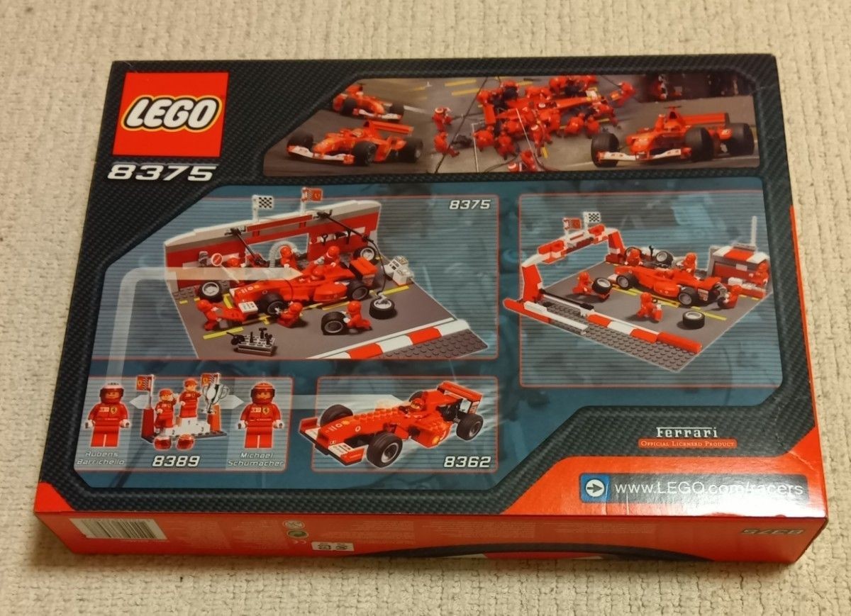 LEGO 8654 8375 8389 Scuderia Ferrari Set of 3 New in Box | eBay