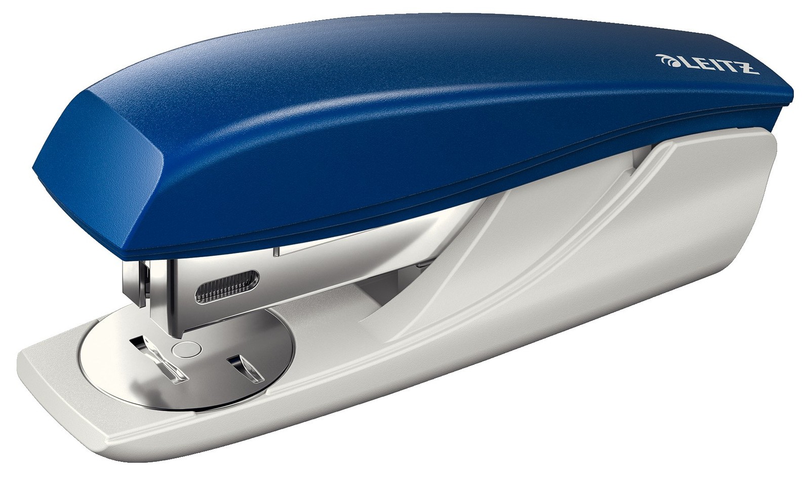 Leitz Stapler, 25 sheet capacity, Blue, Ergonomic metal body, 25 Sheets, Blue