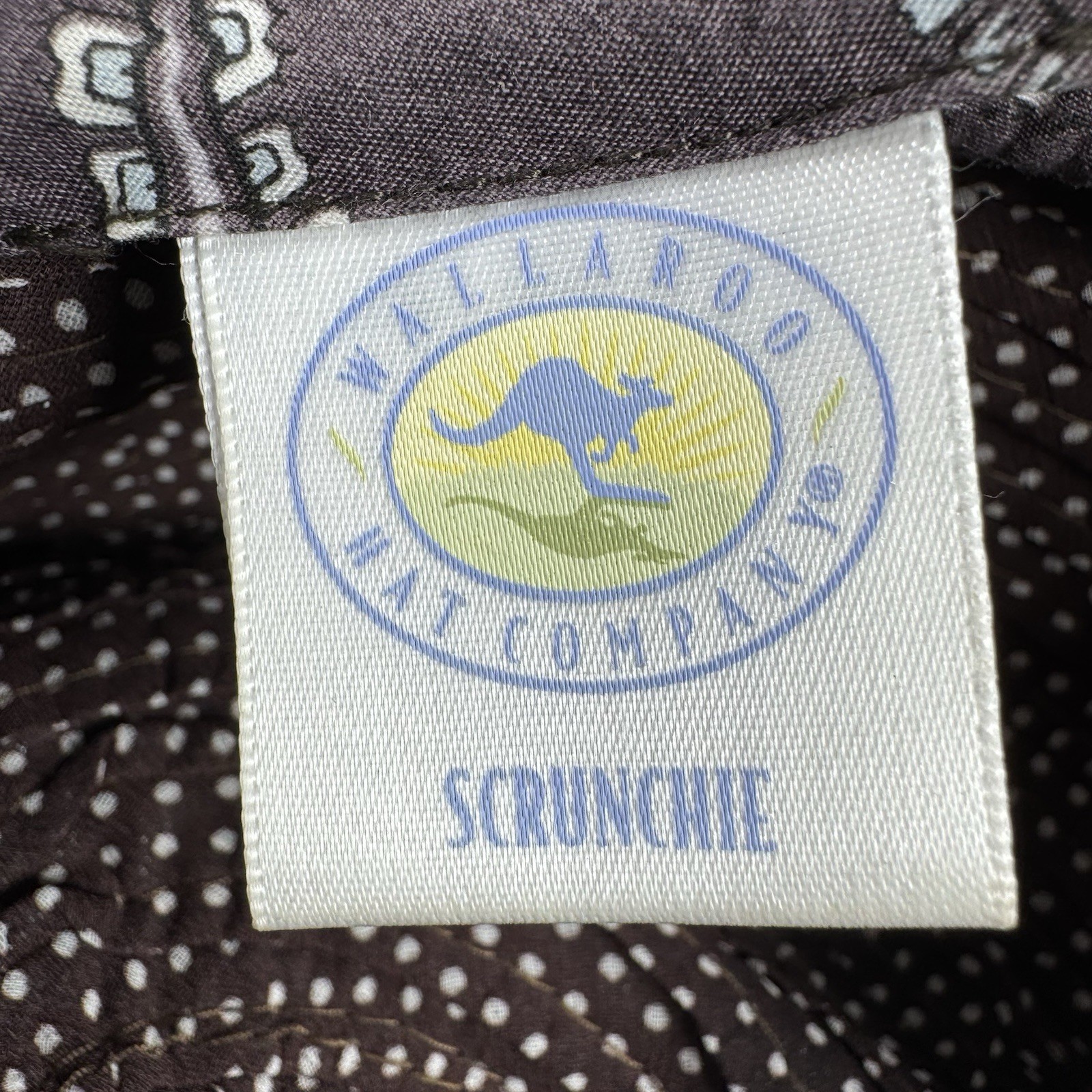 Wallaroo Hat Co Scrunchie Poseable Brim Brown Whi… - image 14