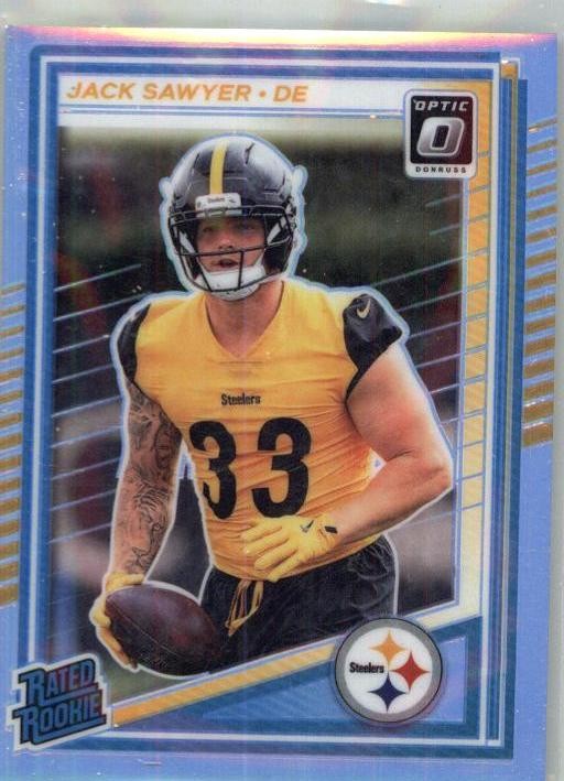 2025 Donruss Optic #220 Jack Sawyer Holo