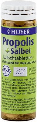 Propolis - Salbei Lutschtabletten (3x30g) für Hals & Stimme Bonbons Geschmack