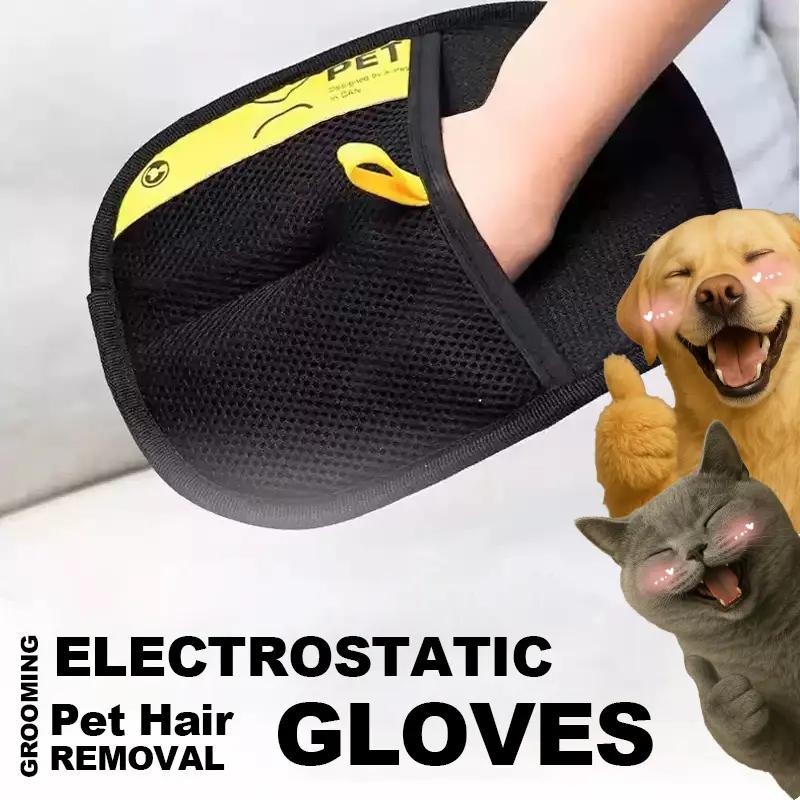 Pet Hair Removal Glove for Dogs & Cats, Magic Brush Gloves for Furniture US