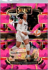 2024 Panini Select WNBA - Concourse Cheyenne Parker-Tyus #62 Pink Ice Prizm