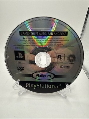 PlayStation 2: Grand Theft Auto: San Andreas Platinum nur Disc Videospiele
