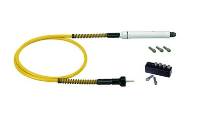 Proxxon Flexible Bohrwelle/MICROMOT-Biegewelle 110/P und 6 Stahlspannzangen