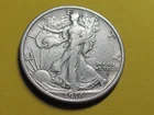 1916-D WALKING LIBERTY HALF DOLLAR  NICE VF  GRADE COIN