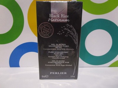 PERLIER ~ BLACK RICE PLATINUM PURE HYALURONIC ACID GEL 94.5 % ~ 1.6 OZ