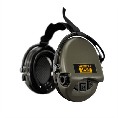 Sordin Supreme Pro X Neckband Elektronischer Gehörschutz Wasserdicht Olive