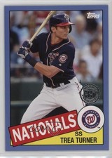 2020 Topps 1985 Topps Baseball Series 2 Blue Trea Turner #85TB-50 1he4