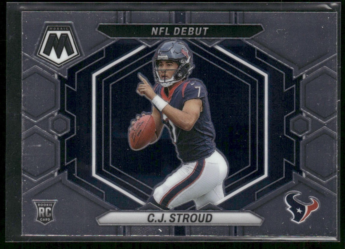 2023 Panini Mosaic NFL Debut Rookie #ND-3 - CJ Stroud - Texans RC!