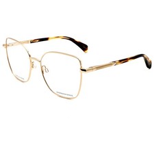 Rag  Bone Women's 53 mm Gold Havana Opticals RNB3056-G-06J-53