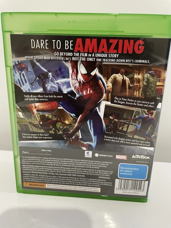 Xbox One The Amazing Spiderman 2 Tested And Working — 第 2/4 张图片