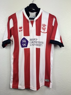 LINCOLN CITY 2017 2018 HOME SHIRT FOOTBALL SOCCER JERSEY ERREA MENS SIZE M