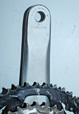 Shimano Deore LX クランクセット　175mm Shimano Deore LX Triple Crankset 175mm BCD92/60 42/32/22T FC-M563