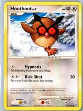 Hoothoot Diamond & Pearl 85/130 Common Moderately Played - Pokemon Card on eBay
