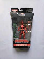 Hasbro Marvel Legends Lady Deadpool Action Figure Sauron BAF Wave NIB Not Mint