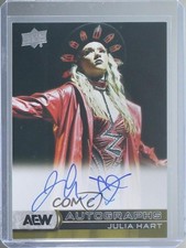 2025 SP Game Used AEW UD AEW Auto Julia Hart #AA-JU