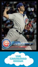 Dillon Maples 2018 Topps #572 RC Rookie Chicago Cubs Baseball Card. rookie card picture