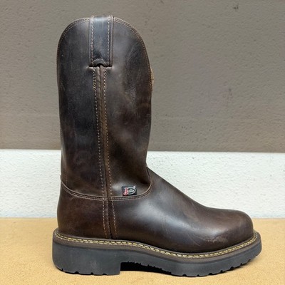 Justin Boots 4444 Balusters Bay Gaucho Men s US Size 9 D (USA made)