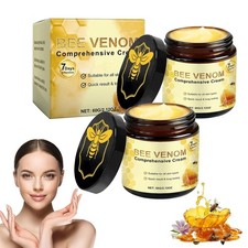 2PCS Bee Venom Comprehensive Cream Bee Venom Hydrating Moisturizing Cream