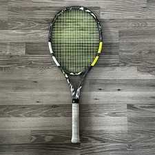Babolat Evo Aero Tennis Racket Hyper G 18 Strings 50lbs 4 1/4 Grip 102 sq 260g
