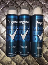 Degree Men Whole Body Deo Cool Rush Aluminum Free 2.9oz Lot Of 3