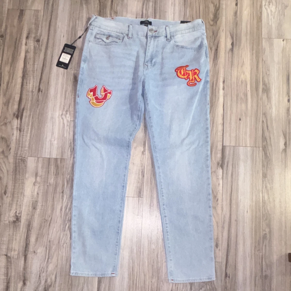 True Religion Blue Relaxed Jeans for Men for sale | eBay