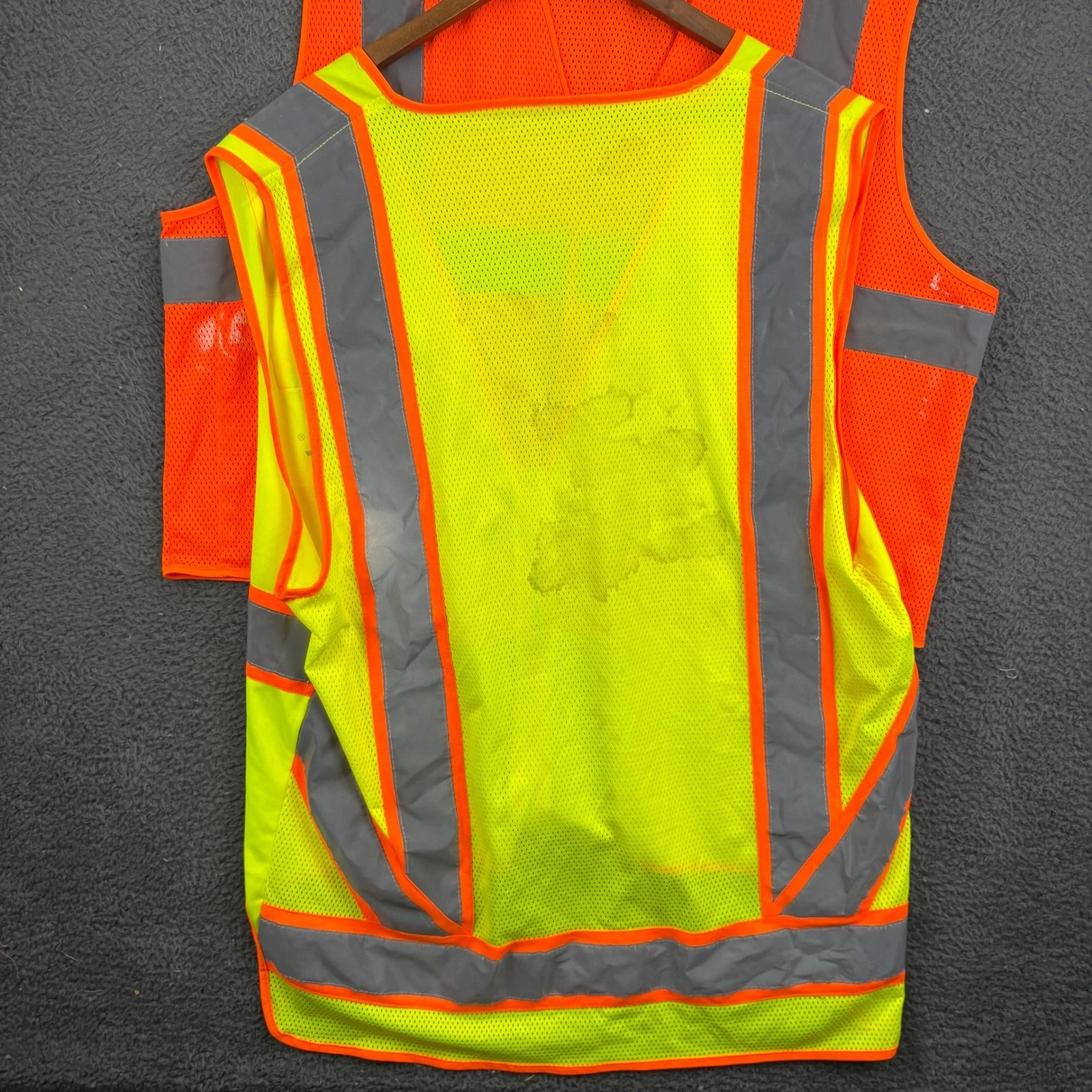 Lot of 3 High Visibility Safety Vests Stihl Glowear Radwear Orange Yellow L/XL image 5
