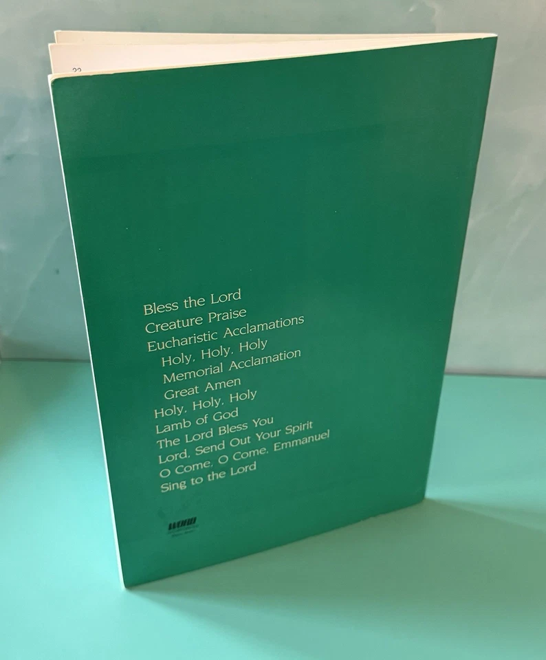 Pilgrim Praise Word Music 38041 Hymnal Book Bless the Lord Lamb of God Choir - Image 3 of 4