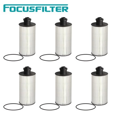6PCS FOCUSFILTER FS20258 Fuel Filter Water Separator Fits 1125030-H02B0-SFG