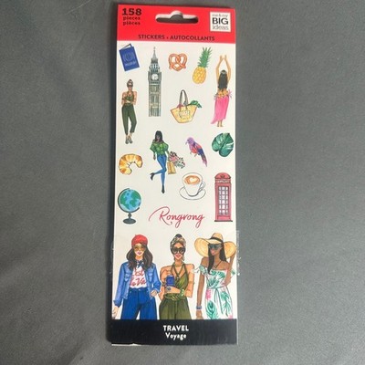 The Happy Planner Travel Sticks 158 Pcs