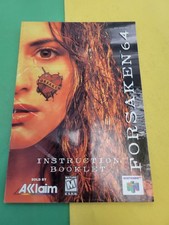 Forsaken 64  Nintendo 64  Manual Only
