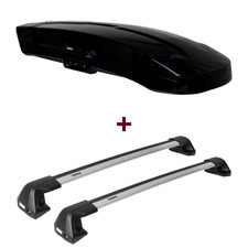 Dachbox Thule Vector M + Dachträger Thule für Peugeot 3008 III KA / KB / KC