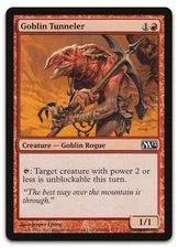 Goblin Tunneler #142 (LP) Magic 2012 (M12) M12 Magic MTG