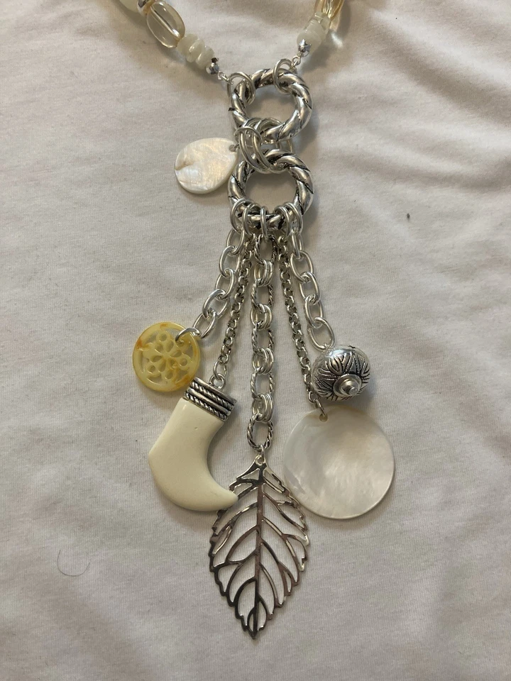 Collar Avon Cuentas Largas Dije Cluster 2007Avon Foto 2 de 4