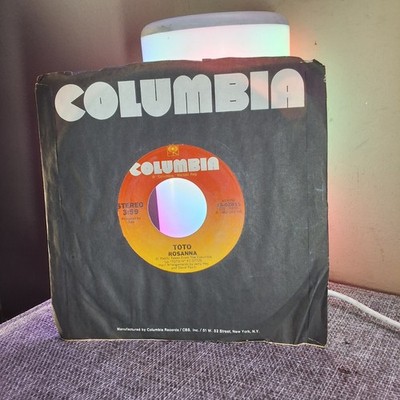 Toto Rosanna / It s a Feeling 1982 Columbia 18-02811 45 RPM Vinyl